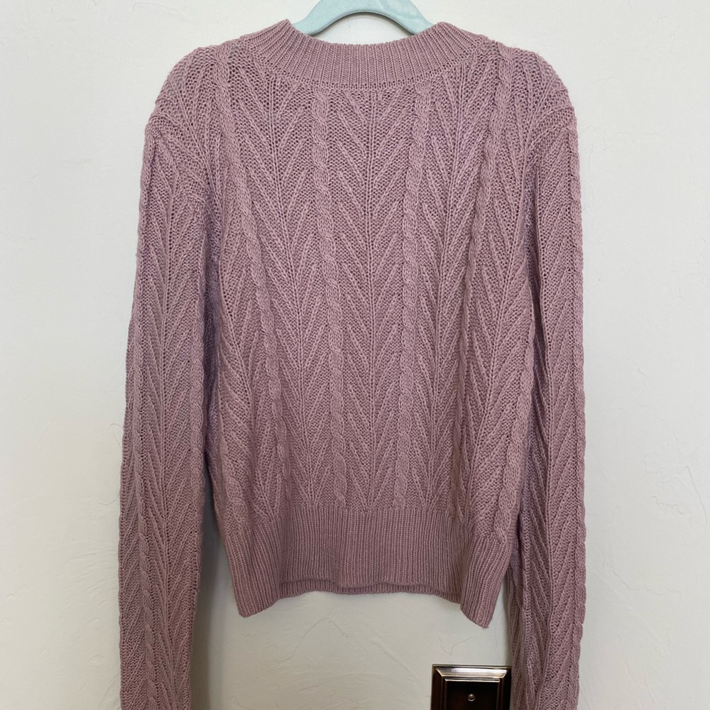 Pretty violet color sweater